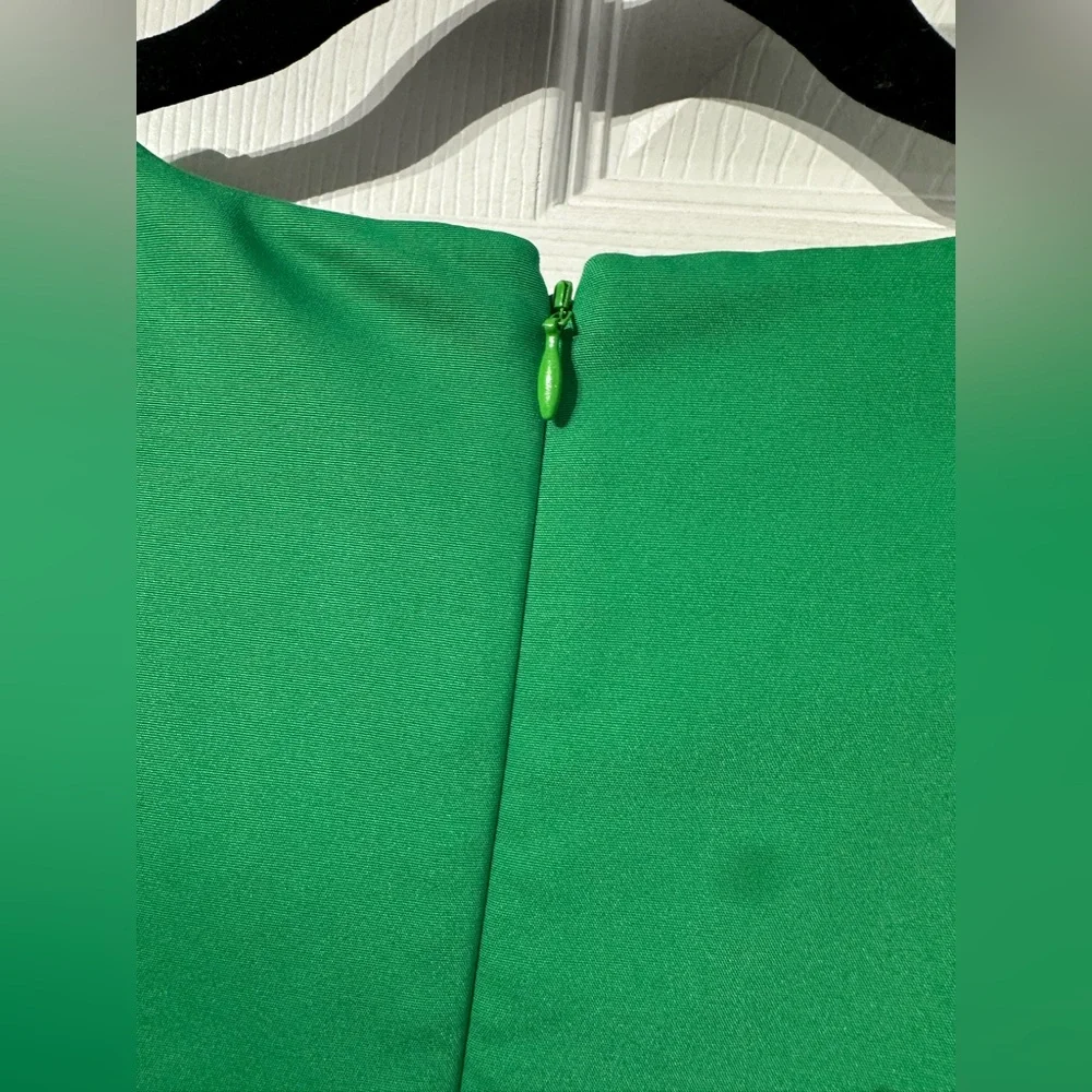 J. Crew Green Elegant Short Sleeve Dress size 0 - Picture 13 of 16